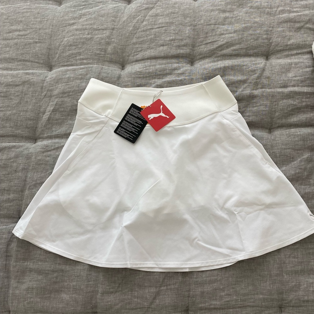 Puma Women’s PowerShape White Golf Skirt Small NWT - Picture 2 of 4